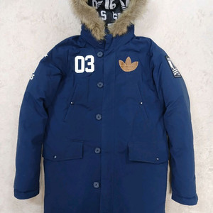 [남성95] 정품 아디다스 덕다운 롱패딩 상태굿 무료배송