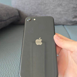 아이폰se2 64GB 미드나잇블루 + 케이블