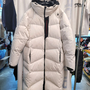 스파이더 후드 롱패딩 남성 100,L