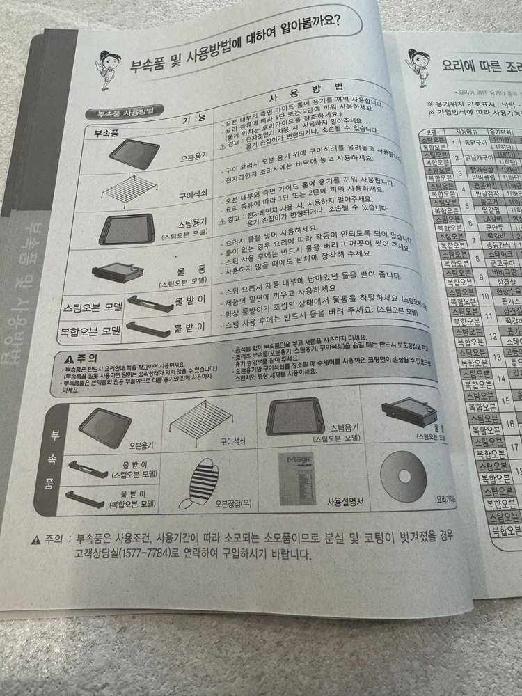 전자레인지 오븐 팝니다 매직복합스팀오븐 이미지