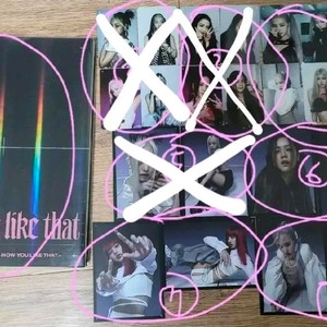 블랙핑크 블핑 앨범 HOW YOU LIKE THAT HYLT 하율라익댓 제니 지수 리사 로제 포토카드 포카 엽서 이미지