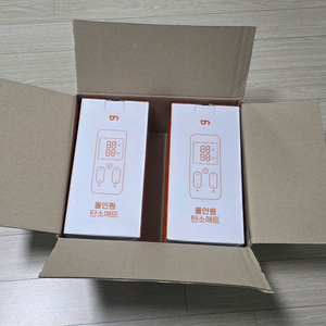 브라이톰 탄소사매트 여행용전기장판 캠핑 1인용 2개