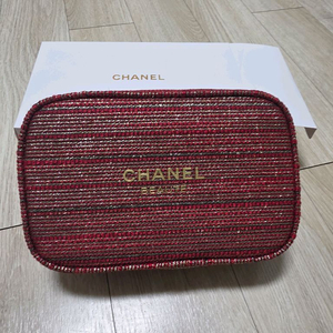 샤넬 뷰티 화장품 파우치