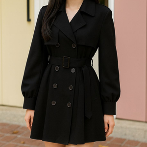 트렌치 숏 원피스 (거의새것)