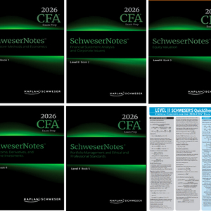 (최신) 2026 CFA 슈웨이저 레벨2 level 2 pdf