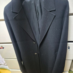 (새상품)더니트컴퍼니 로브 핸드메이드 코트 블랙(L) 이미지