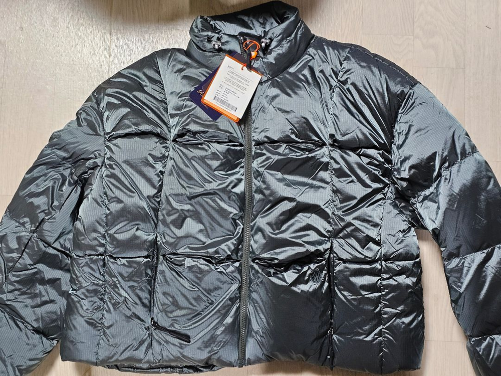 오프그리드 우먼 페이드 구스 다운 숏푸퍼(미사용)--0