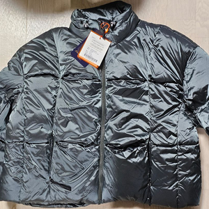 오프그리드 우먼 페이드 구스 다운 숏푸퍼(미사용)