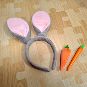 (롯데월드 정품) 디즈니 주토피아 주디 머리띠