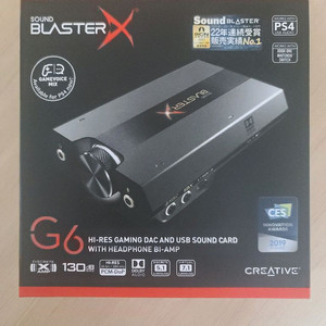 (미개봉)사운드블라스터 g6
