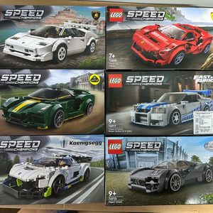 레고 스피드챔피언 19종 미개봉 새상품 일괄 팝니다