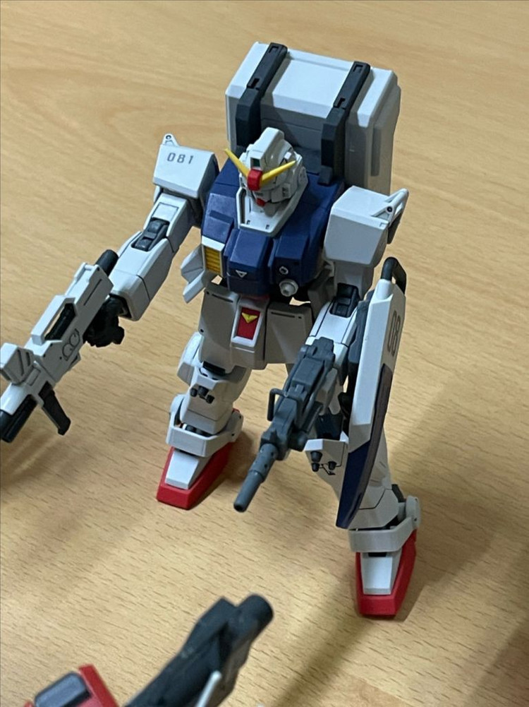 건담 hg,sd 도색,마감 작업된 조립품--4