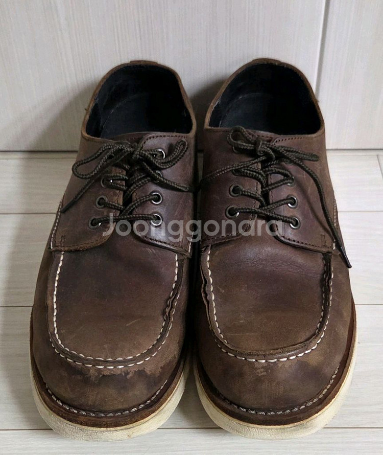 호보켄 낭성 브라운 단화 280mm--1