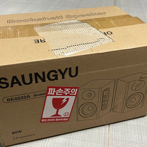 SAUNGYU BK4020A 북쉘프 80W PC, 블루투스 스피커