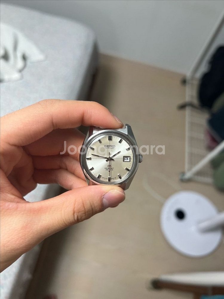 그랜드세이코 1968년 빈티지 6145-8000 하이비트 오토매틱 시계--0