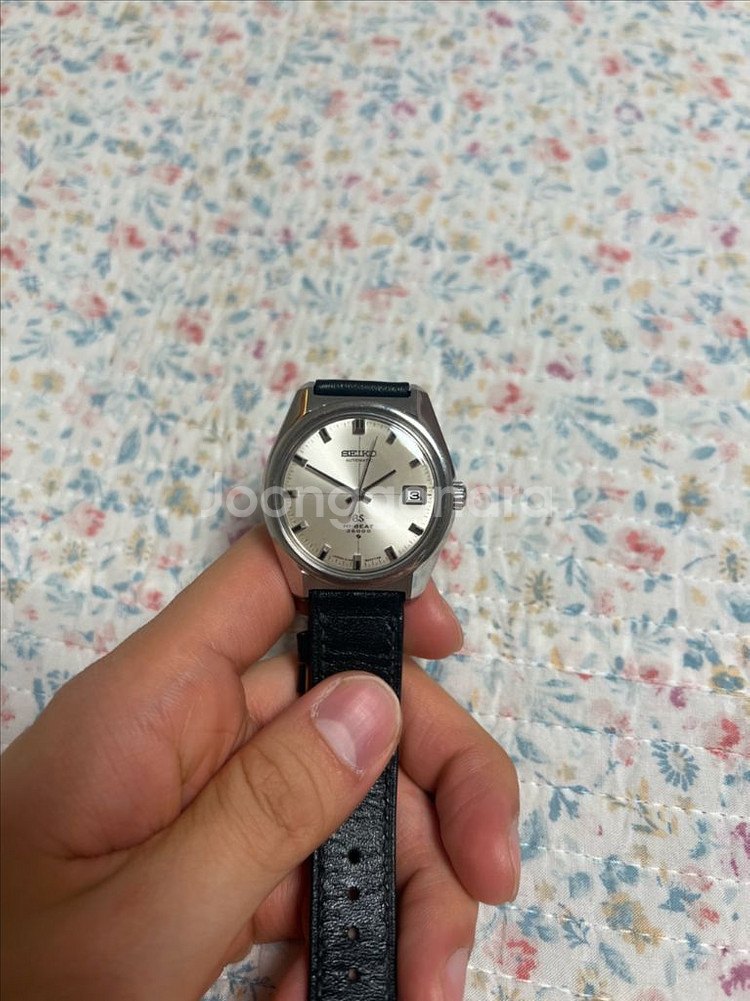 그랜드세이코 1968년 빈티지 6145-8000 하이비트 오토매틱 시계--1