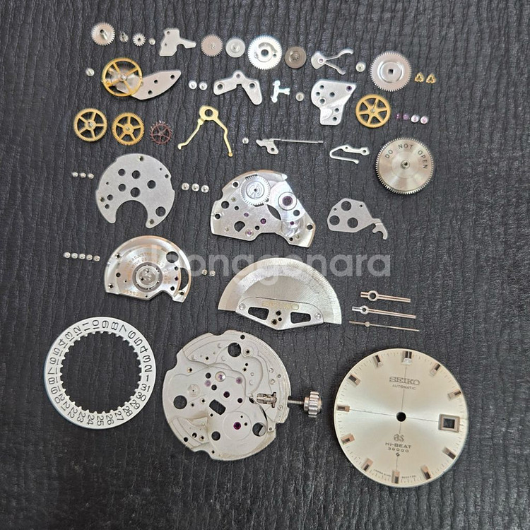 그랜드세이코 1968년 빈티지 6145-8000 하이비트 오토매틱 시계--9