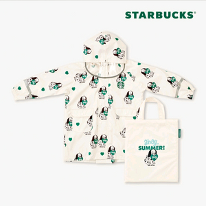 (정가)스타벅스 베베드피노 화이트 우비(M)