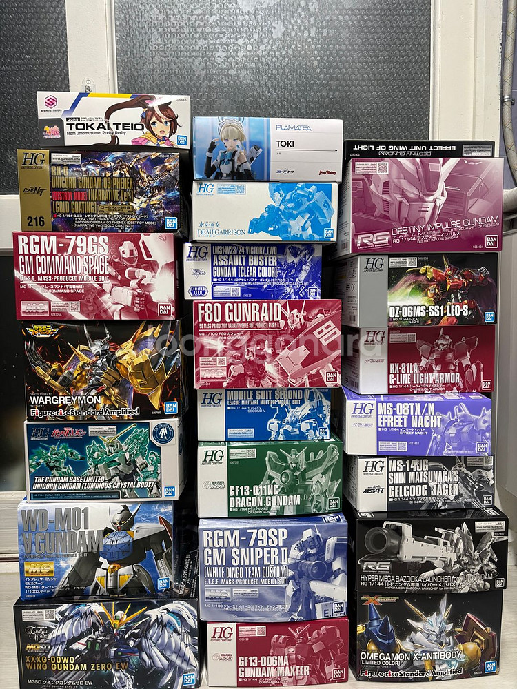 프반 프리미엄반다이 건담 프라모델 건프라 싸게 처분합니다.--0