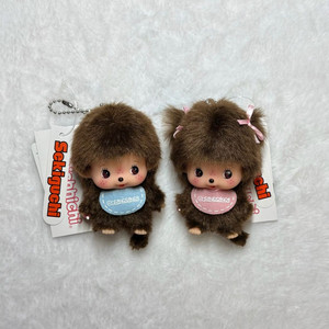 미사용 몬치치 베비치치 빅헤드ss 남아 보이 여아 걸 인형키링 정품 택O