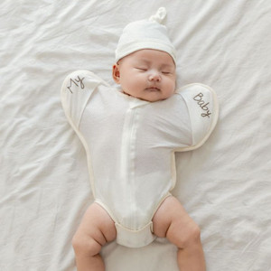 리뗀클로르 나비잠수트(스와들업) s/m사이즈+꼭지모자