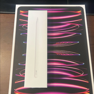 [리퍼 새상품 미사용] 아이패드 프로 6세대 스그 12.9 셀룰러 128GB 팝니다. (애플펜슬2세대 포함)