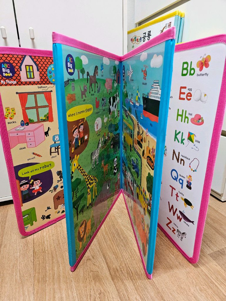 ABC빅북, 바나나놀이북 병풍책 이미지