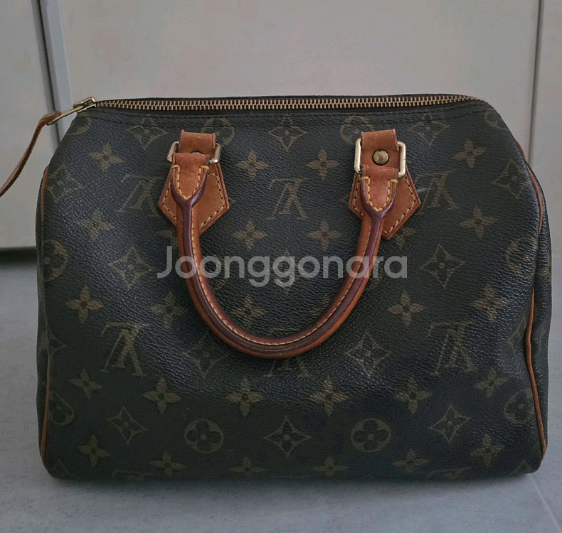 루이비통 스피디25 모노그램 핸드백. 택배 포함.--1