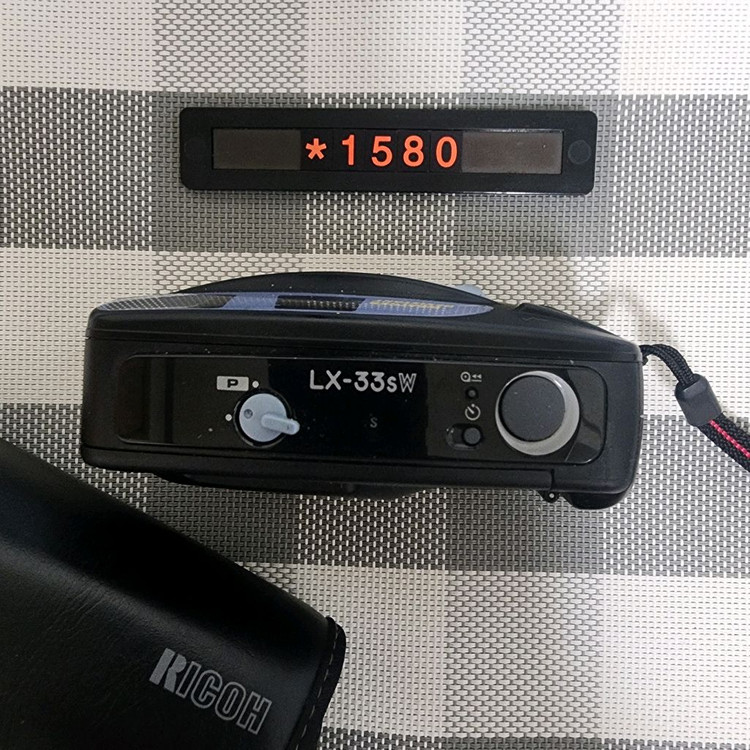 리코 LX-33 sW DATE 필름카메라 파우치포함 이미지