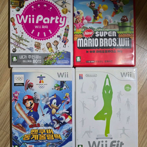 닌텐도위 wii 게임 CD 4개 일괄 판매 합니다
