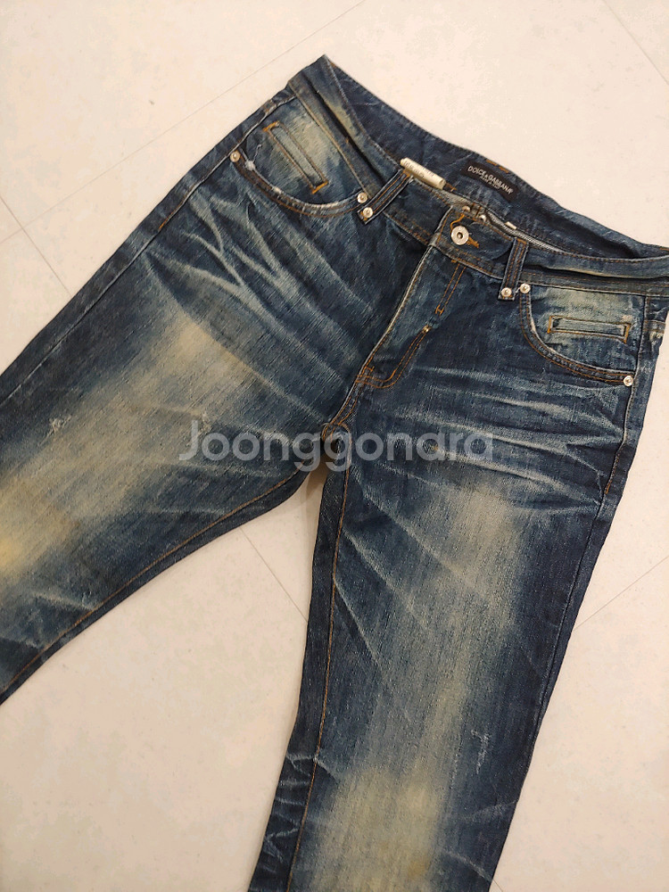 돌체앤가바나 남성 청바지--2