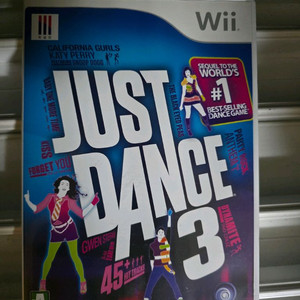 닌텐도위 Wii 저스트댄스 3 게임 이미지