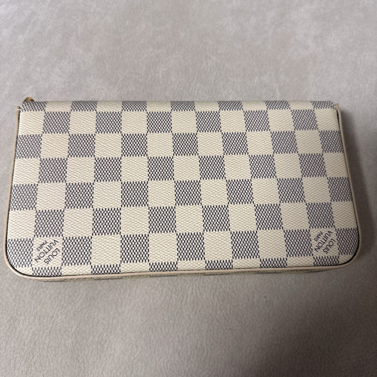 새상품))루이 클러치(화이트다미에) 새상품--2