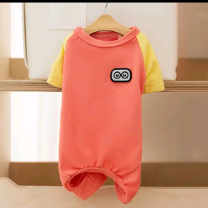 7.5-10kg 강아지옷 따뜻한 면올인원 (새상품)