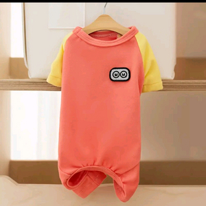 7.5-10kg 강아지옷 따뜻한 면올인원 (새상품)