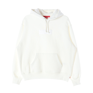 (정품)[S]슈프림 23FW 화이트 박스로고 후드티 후디 스웨트셔츠 이미지