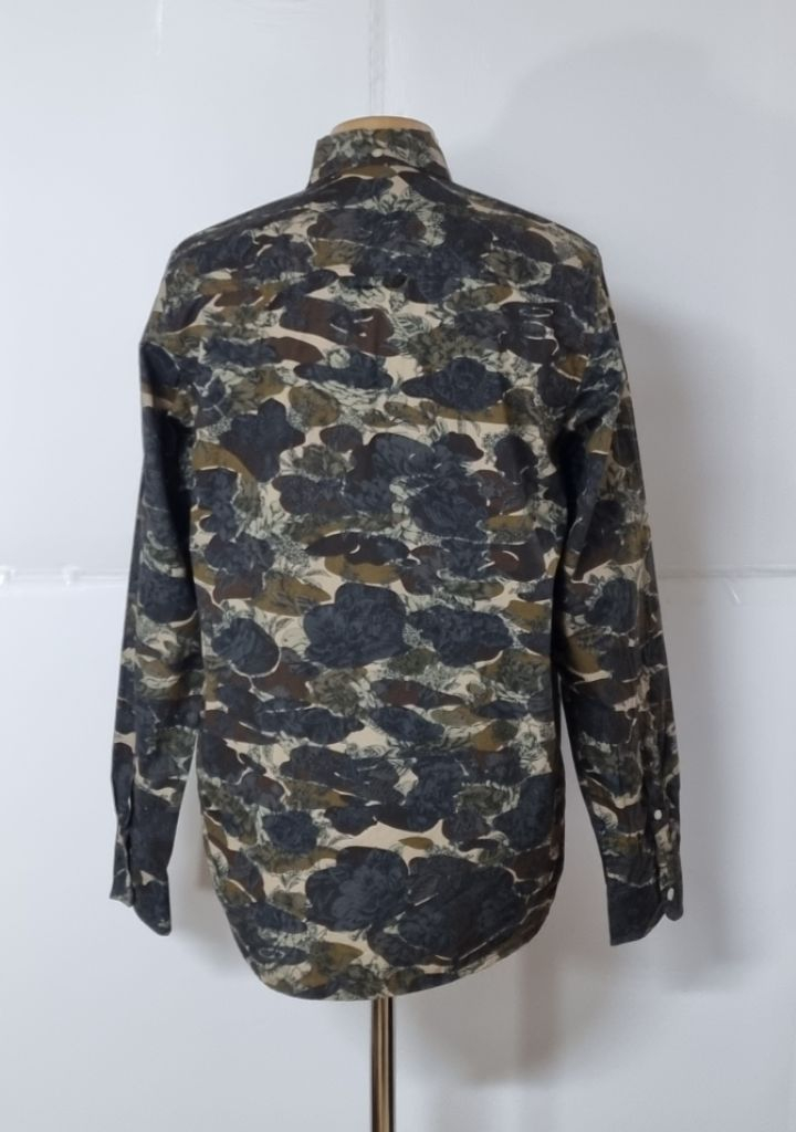 95)칼하트L/SCAMO ROSE SHIRT밀리터리셔--2