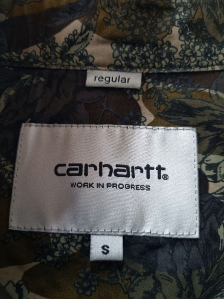 95)칼하트L/SCAMO ROSE SHIRT밀리터리셔--3