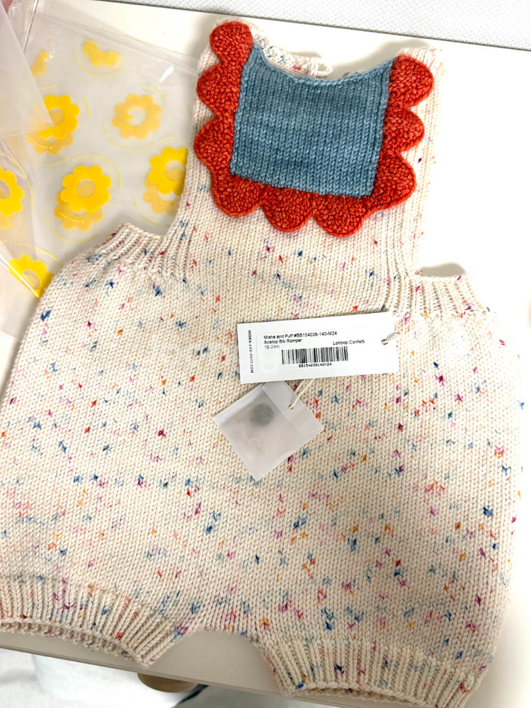 미샤앤퍼프 롤리팝 빕롬퍼 가터햇 일괄--0