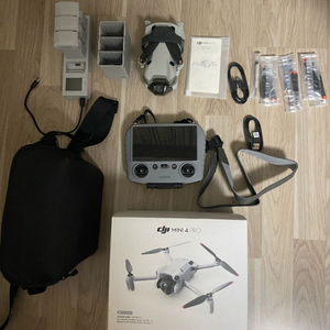 Dji MiNi4 Pro 콤보플러스 풀박스외 Yx 충전허브및랜딩패드 일괄 판매 합니다