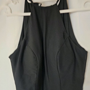 홀터넥 블랙 롱 드레스 , 연주복 이미지