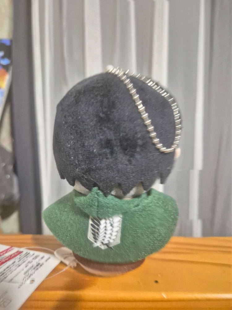 진격의 거인 리바이 봉제인형 누이구루미 키링--3