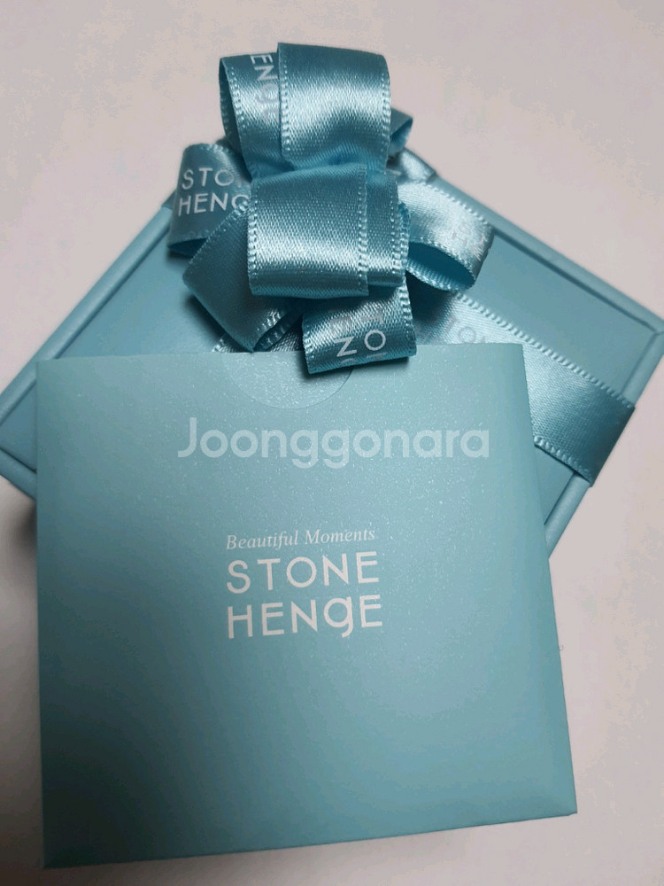 스톤헨지 14k금목걸이, 쁘띠 별달 목걸이--1