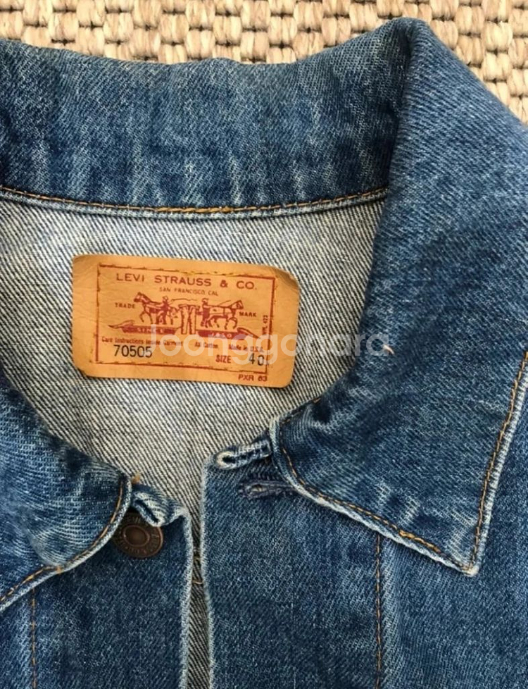 리바이스 청자켓--1