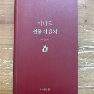 아마도 선물이겠지 - 허은하