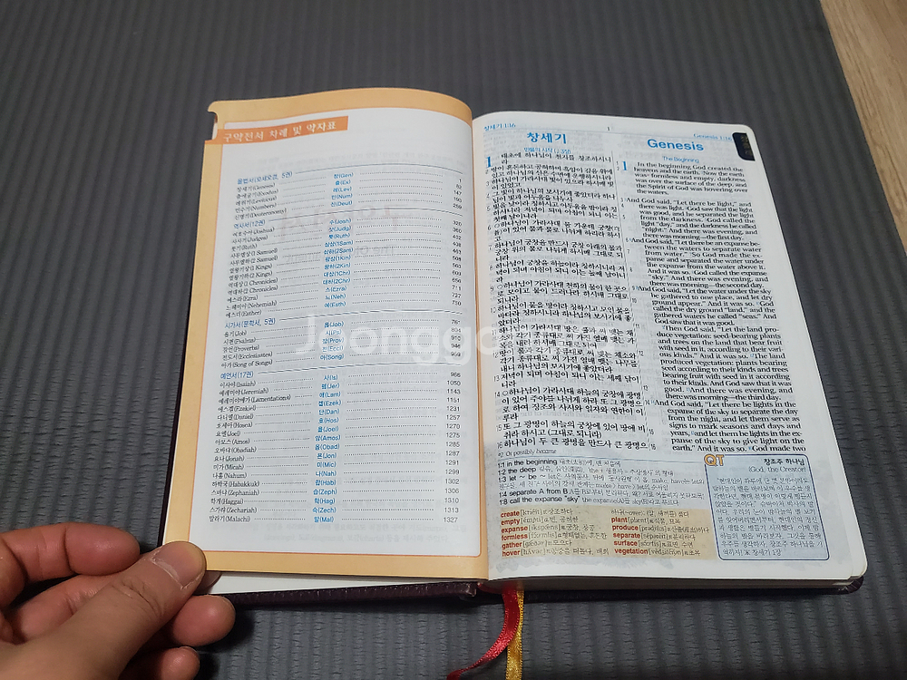 컬러 한영해설 성경 NIV--2