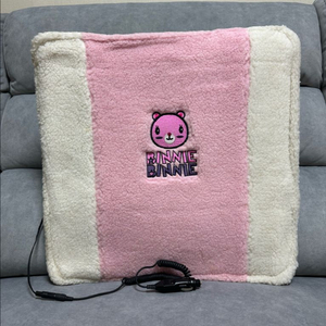 핑크 자동차 방석 새상품