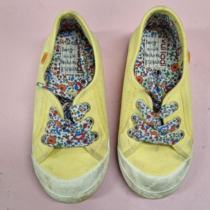 Vul·ladi(불라디) 플로럴 키즈 스니커즈 옐로우