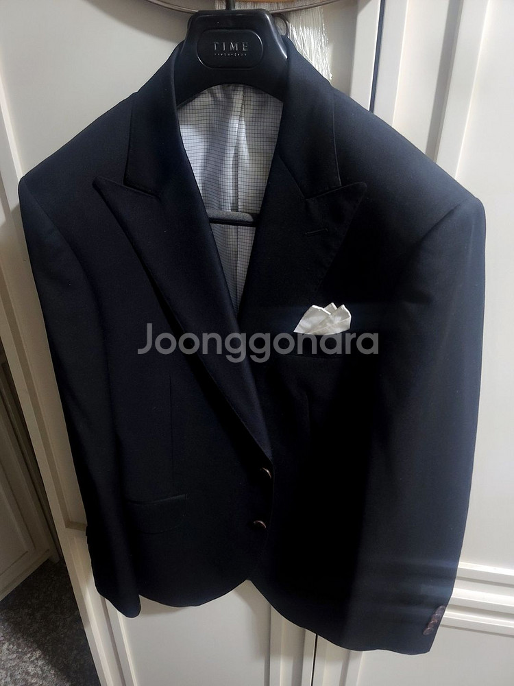 캠브리지멤버스 / 이태리 톰포드 모티브 와이드 피크드라펠 수트 블랙 / 100~103, 32~33--7