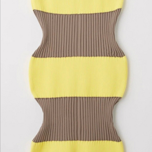 CFCL 투톤 스커트